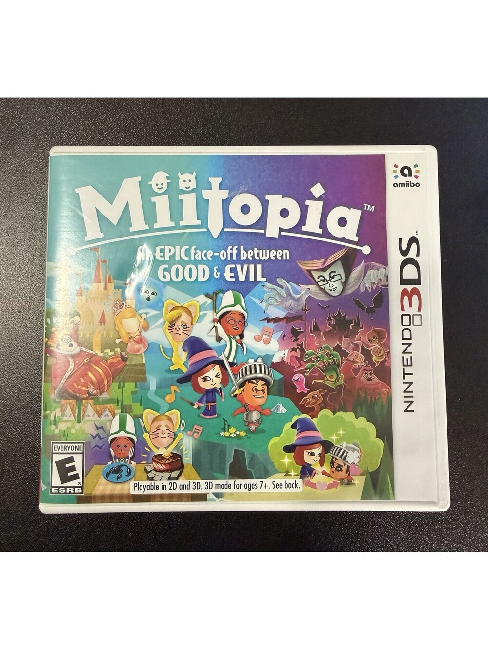 Miitopia Nintendo 3DS Complete W/Manual CIB - Tested